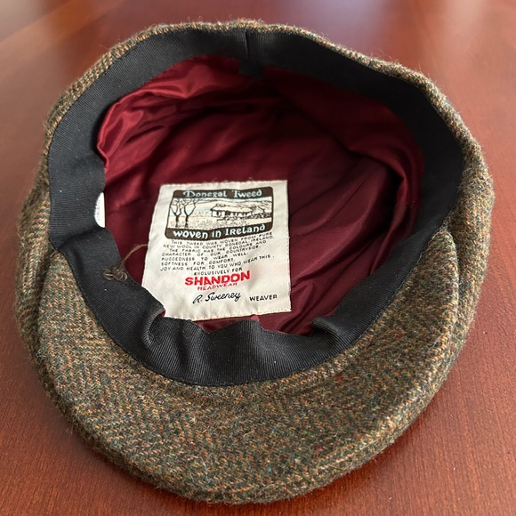 Vintage Donegal Tweed 100% Wool Men’s Cap - Picture 9 of 14